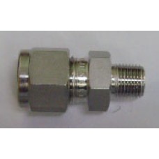 MALE CONNECTOR SUS316 3/8"(OD) x 1/8"(M)NPT